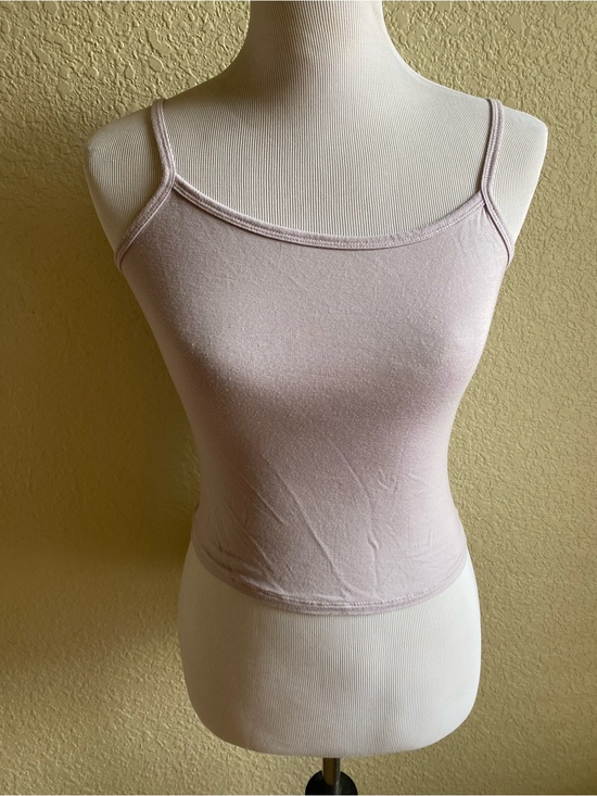 Skims Tops - Skims Sienna Iris Purple Spaghetti Strap Tank Sleep Top Lightweight Cropped: M